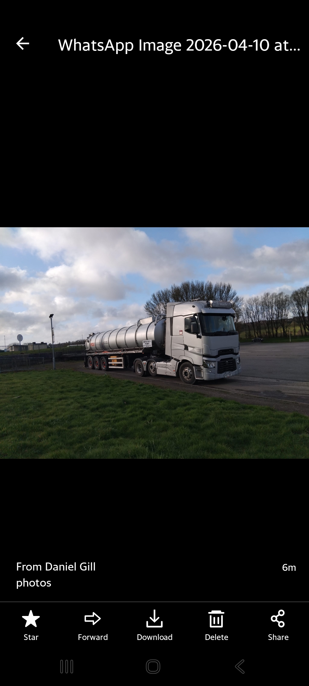 DHM Gill Transport fleet vehicle 1